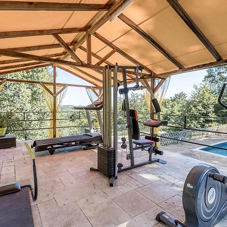 Vila Avec, Piscine, Tennis. Villa Rivaux Bagian luar foto