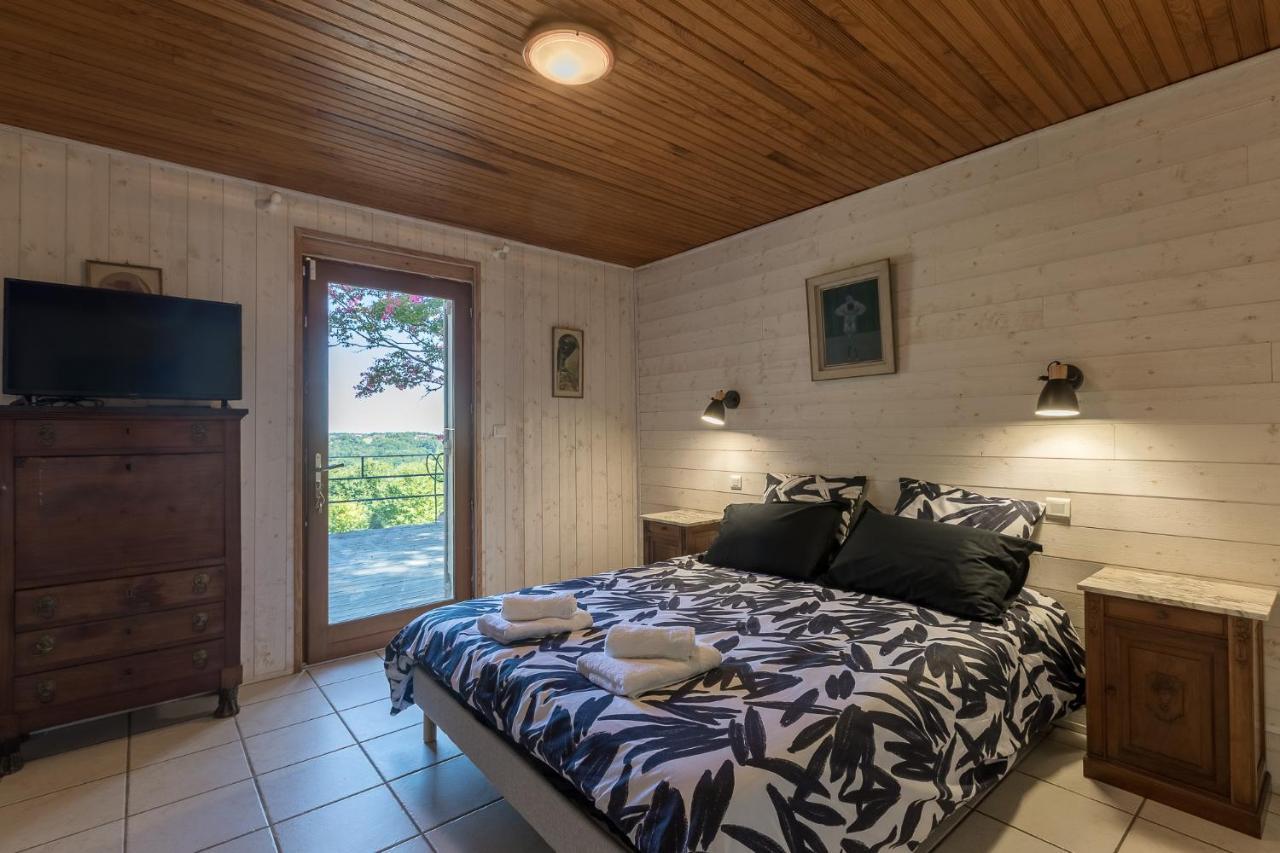 Vila Avec, Piscine, Tennis. Villa Rivaux Bagian luar foto