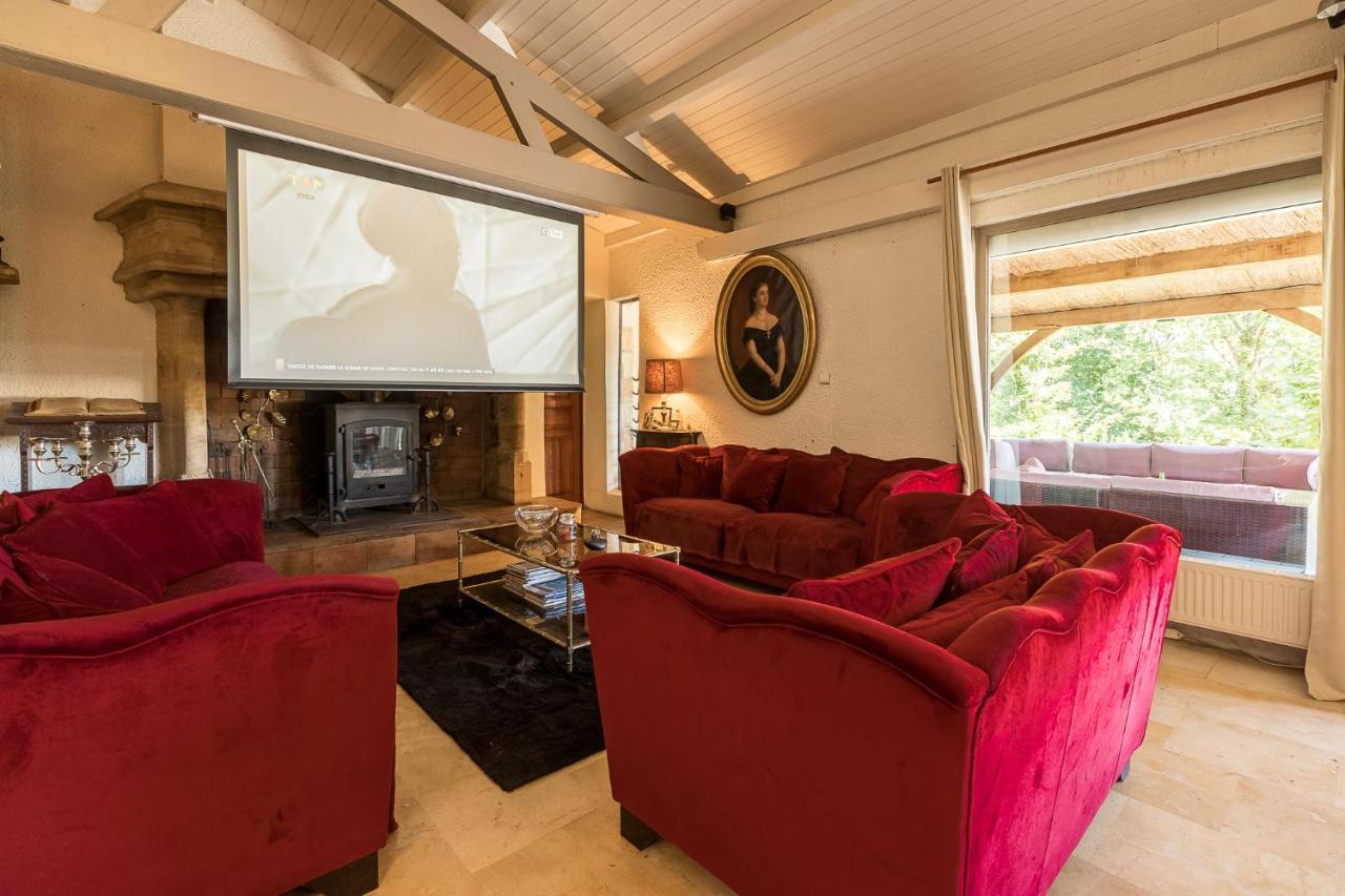 Vila Avec, Piscine, Tennis. Villa Rivaux Bagian luar foto