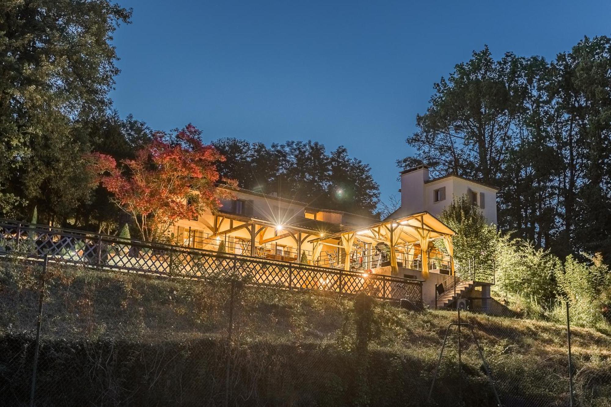 Vila Avec, Piscine, Tennis. Villa Rivaux Bagian luar foto