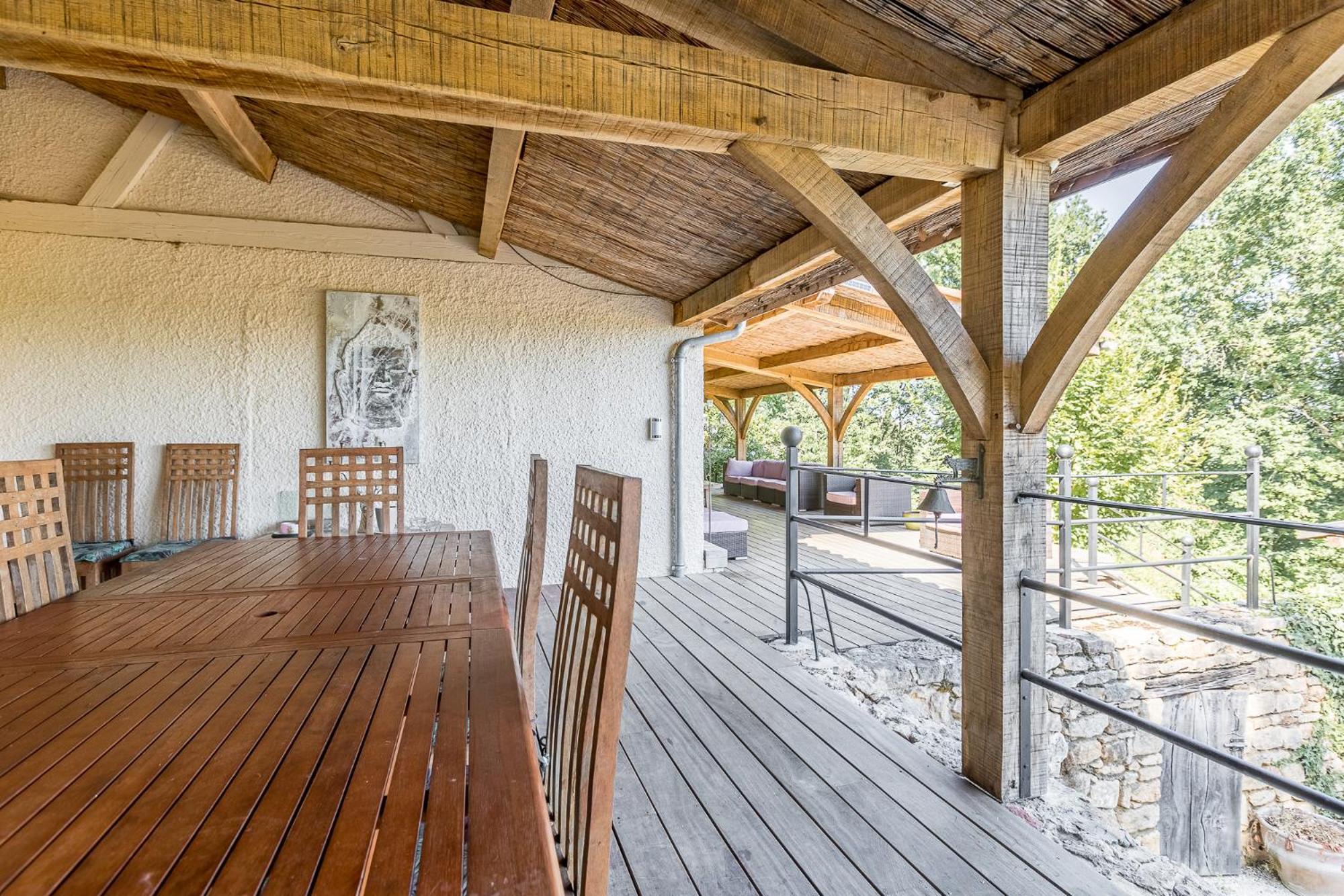 Vila Avec, Piscine, Tennis. Villa Rivaux Bagian luar foto