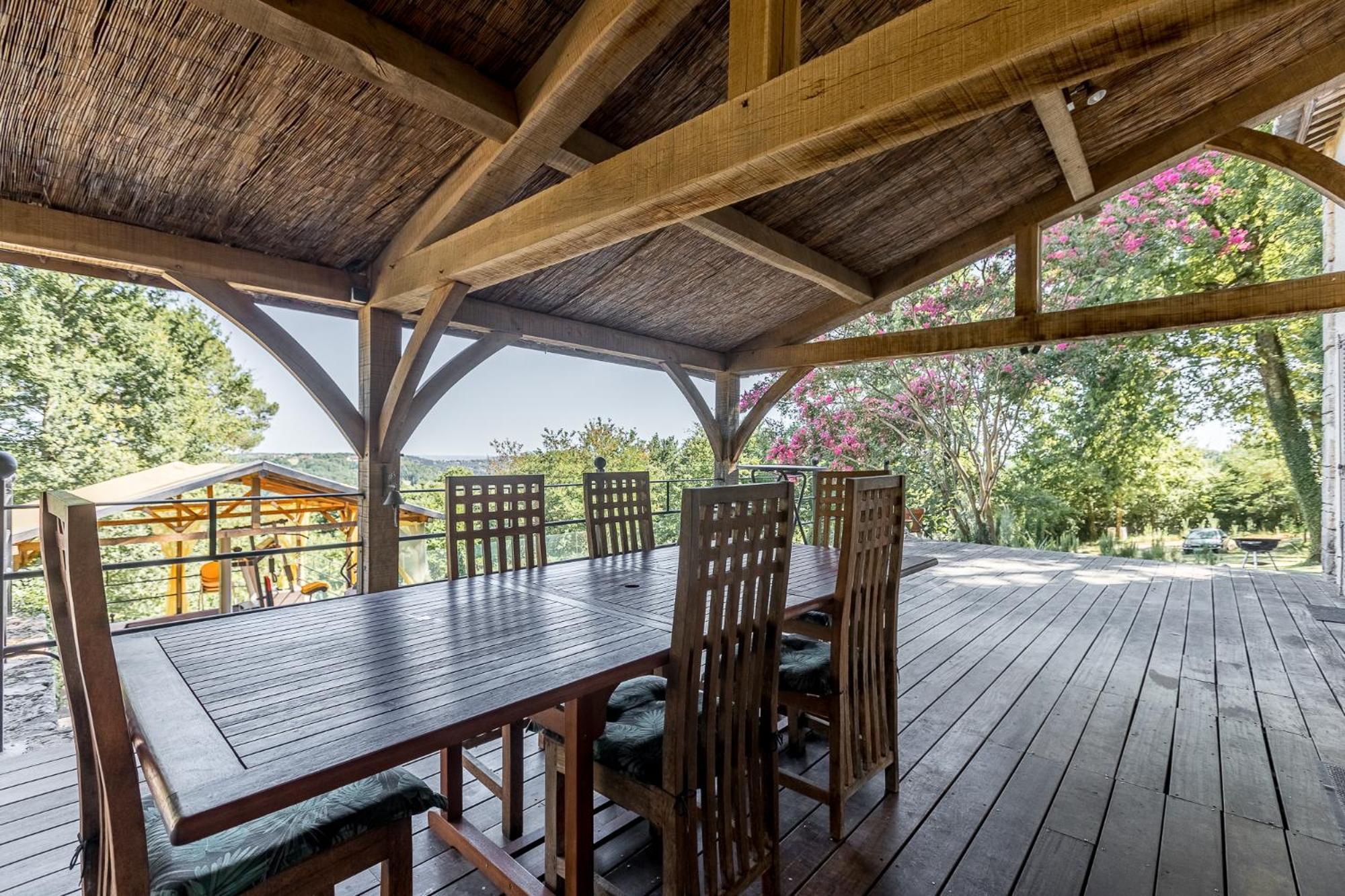 Vila Avec, Piscine, Tennis. Villa Rivaux Bagian luar foto